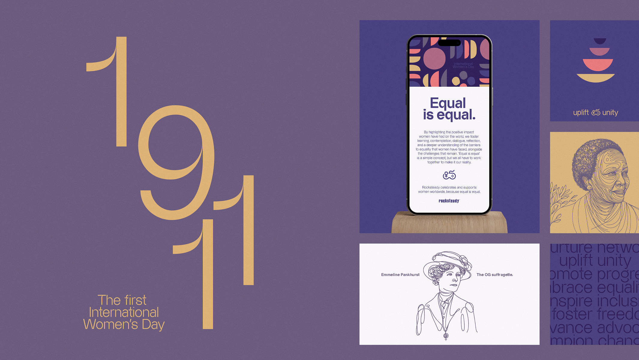 The first International Women's Day — 1911